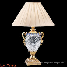 Cheap china supplier crystal lamp table glass table lamp for hotel 2270